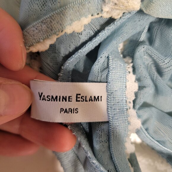 Yasmine Eslami mesh bra and thong set M - Picture 5 of 12